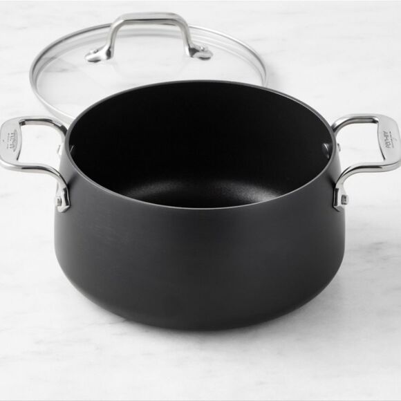 All-Clad Essentials HA1 Expert Hard Anodized Non-Stick 4QT Soup Pot w/ Lid - Picture 2 of 10